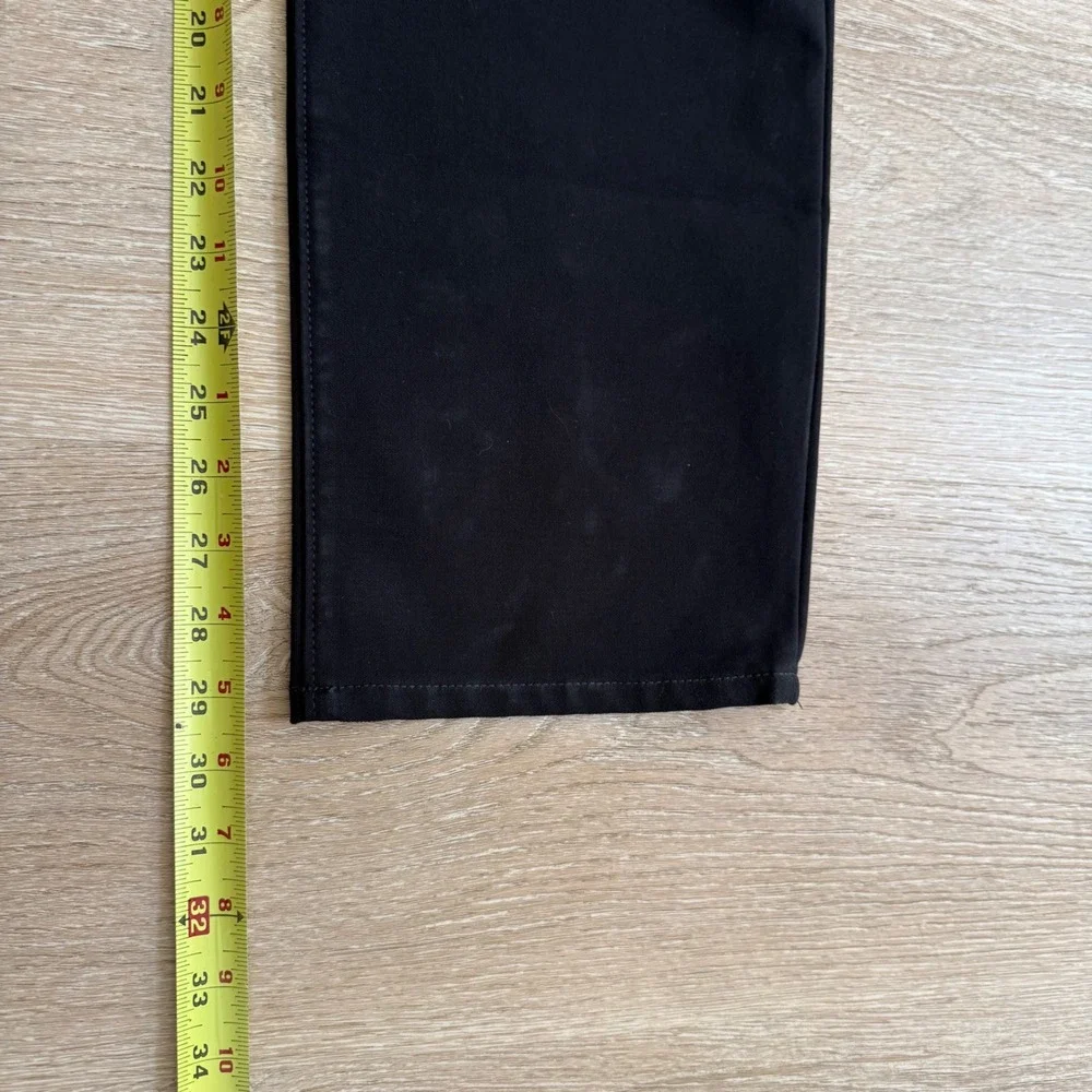 J.Crew 770 Straight-Fit Tech Pant Mens 34x30 Black Stretch 5-Pocket BW477 NWT